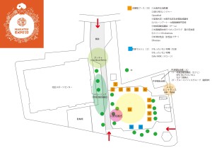 【出店者配置】中津中央公園　配置図面vol.6